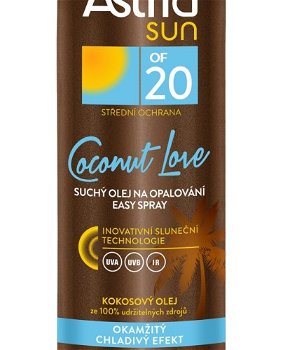 Astrid Suchý olej na opaľovanie OF 20 Coconut Love 150 ml