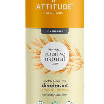 Attitude Prírodné tuhý dezodorant - pre citlivú a atopickú pokožku - s arganovým olejom 85 g