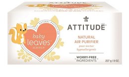 Attitude Prírodný čistiaci osviežovač vzduchu Baby Leaves s vôňou hruškovej šťavy 227 g