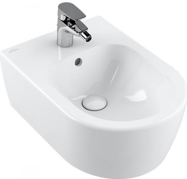 Avento závesný bidet 530x370 mm, CeramicPlus, alpská biela