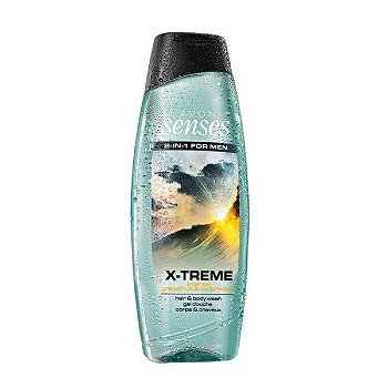 Avon Sprchový gél na telo a vlasy pre mužov X-Treme Senses ( Hair & Body Wash Gel) 500 ml