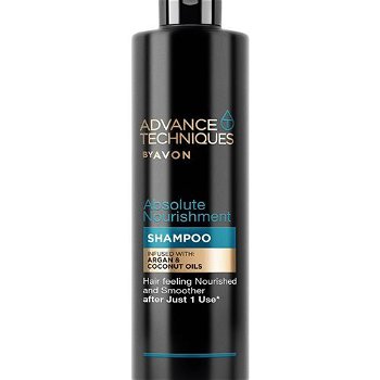 Avon Vyživujúci šampón s arganovým a kokosovým olejom (Absolute Nourish ment Shampoo) 400 ml