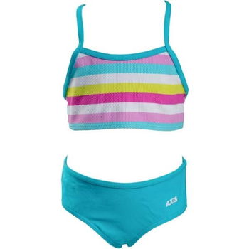 Axis GIRLS' TWO-PIECE SWIMSUIT Dievčenské dvojdielne plavky, tyrkysová, veľkosť