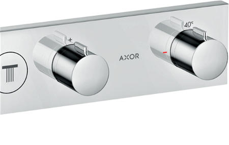 Axor Module Select - Podomietkový termostatický modul pre 3 spotrebiče, chróm 18356000