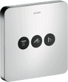 Axor ShowerSelect - Ventil pod omietku pre 3 spotrebiče, chróm 36773000