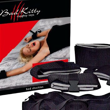 Bad Kitty Bed Shackles erotické putá na posteľ