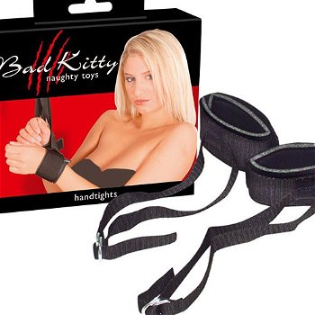 Bad Kitty Handtights BDSM textilné putá