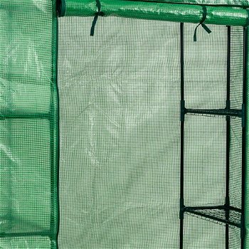 Balkónový fóliovník Greenshelf 70x140x200 cm - zelená
