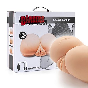 Bangers Big Ass Banger Vibrating Pussy & Ass masturbátor