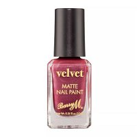 Barry M Lak na nechty Velvet Matte (Nail Paint) 10 ml Crimson Couture