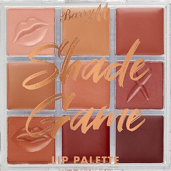 Barry M Paletka kompaktných rúžov Shade Game (Lip Palette) 0,42 g