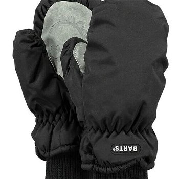 BARTS MITTS KIDS Detské palcové rukavice, čierna, veľkosť
