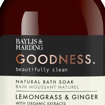 Baylis & Harding Pena do kúpeľa Citrónová tráva a zázvor Goodness ( Natura l Bath Soak) 500 ml