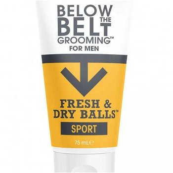 Below the Belt Gél na intímne partie pre mužov Sport ( Fresh & Dry Balls) 75 ml