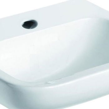 Bezbariérové ​​umývadlo Ideal Standard Contour 21 50x42 cm otvor pre batériu uprostred S241201