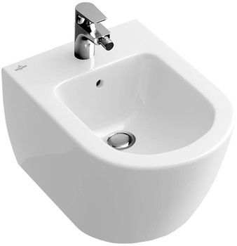 Bidet Villeroy & Boch Subway 2.0 závesný, vnútorný prívod 54000001