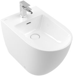 Bidet Villeroy & Boch, Subway 3.0, stojaci, 370 x 600 mm, biela Alpin 44710001