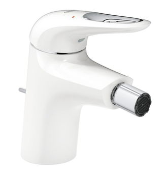 Bidetová batéria Grohe Eurostyle New s výpusťou Moon White/chróm 33565LS3