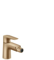 Bidetová batéria Hansgrohe Talis E s výpusťou kartáčovaný bronz 71720140