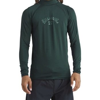Billabong ARCH WAVE PF Pánske tričko do vody, tmavo zelená, veľkosť
