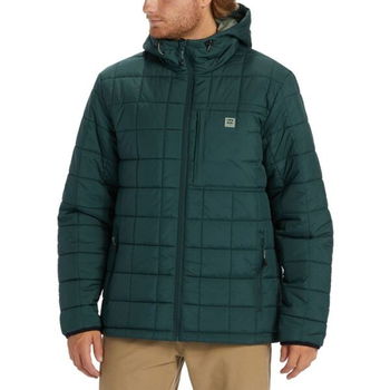 Billabong JOURNEY PUFFER JACKET Pánska zimná bunda, tmavo zelená, veľkosť