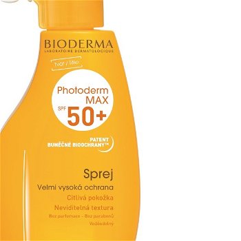 Bioderma Ochranný opaľovací sprej SPF 50+ Photoderm Max (Spray) 400 ml