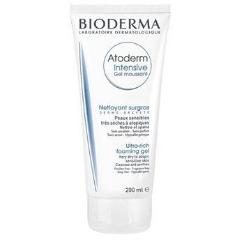 Bioderma Sprchový gél na každodenné upokojujúce a čistiace starostlivosť Atoderm (Intensive Gel Moussant Ultra Rich) 200 ml