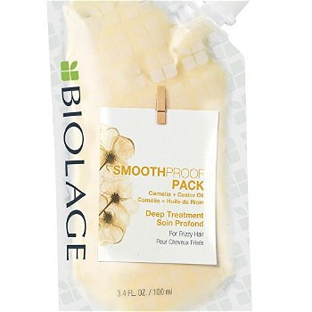 Biolage Hĺbková maska pre nepoddajné a krepaté vlasy Smoothproof Pack (Deep Treatment) 100 ml 100 ml