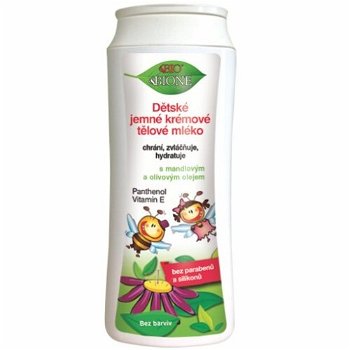 Bione Cosmetics Detské jemné krémové telové mlieko 200 ml