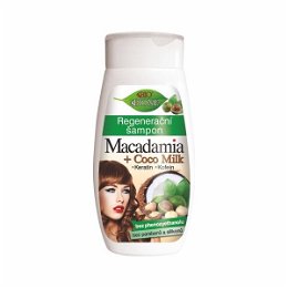 Bione Cosmetics Regeneračný šampón Macadamia + Coco Milk 260 ml