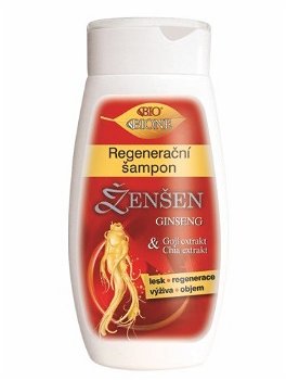 Bione Cosmetics Regeneračný šampón Ženšen Goji + Chia 260 ml