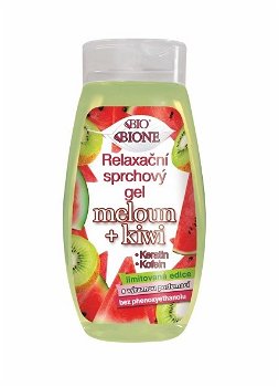 Bione Cosmetics Relaxačné sprchový gél Bio Melón & Kiwi 260 ml