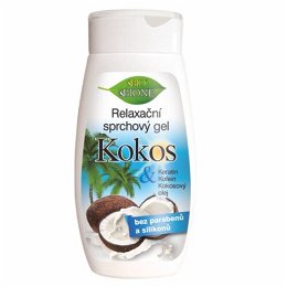 Bione Cosmetics Relaxačné sprchový gél Kokos 260 ml