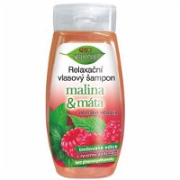 Bione Cosmetics Relaxačné vlasový šampón Malina & Mäta 260 ml