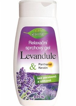 Bione Cosmetics Relaxačný sprchový gél Levandule 260 ml