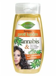 Bione Cosmetics Šampón proti lupinám Cannabis pre ženy 260 ml