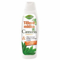 Bione Cosmetics Tělové mlieko Cannabis 500 ml