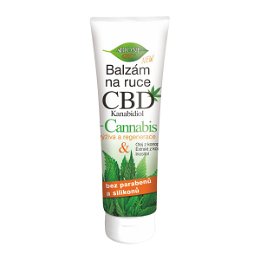 Bione Cosmetics Vyživujúci balzam na ruky CBD Kanabidiol 205 ml
