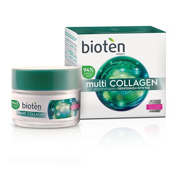 bioten Nočný krém proti vráskam Multi Collagen (Antiwrinkle Overnight Treatment) 50 ml