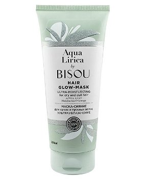 BISOU Hydratačná žiarivá maska Aqua Lirica pre suché a unavené vlasy ( Hair Glow Mask) 200 ml