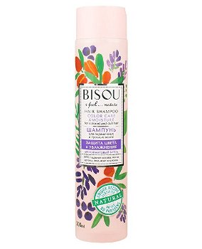 BISOU Šampón - hydratácia pre farbené vlasy ( Hair Shampoo Color Care & Moisture ) 300 ml