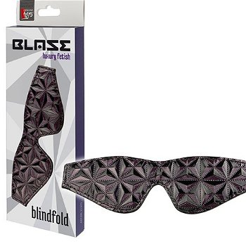 Blaze Luxury Fetish Blindfold maska na oči Purple