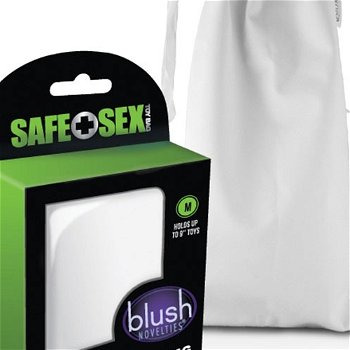 Blush Safe Sex Anti-bacterial Toy Bag MEDIUM