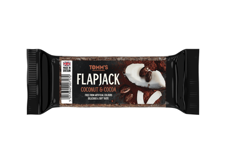 Bombus Flap Jack Tomm's Coconut and Cocoa 100 g