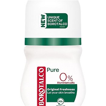 Borotalco Guličkový dezodorant Pure Original 50 ml