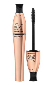 Bourjois Riasenka s otočným kefkou Twist Extréme (Mascara) 8 ml Black