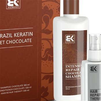 Brazil Keratin Darčeková sada na suché a poškodené vlasy Chocolate