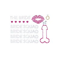 Bride Squad nalepovacie šperky na telo