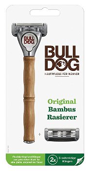 Bulldog Original Bamboo strojček + 2 náhradné hlavice