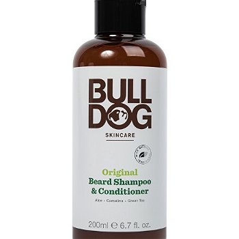Bulldog Šampón a kondicionér 2v1 na fúzy pre normálnu pleť Original Beard Shampoo & Conditioner 200 ml